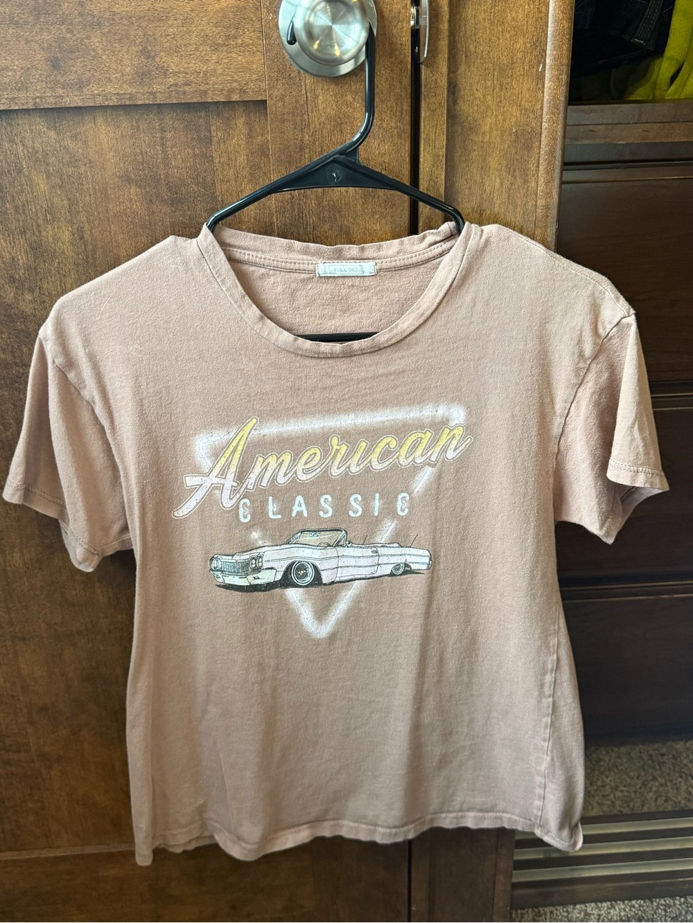 American Classic Graphic Tee - Dusty Rose